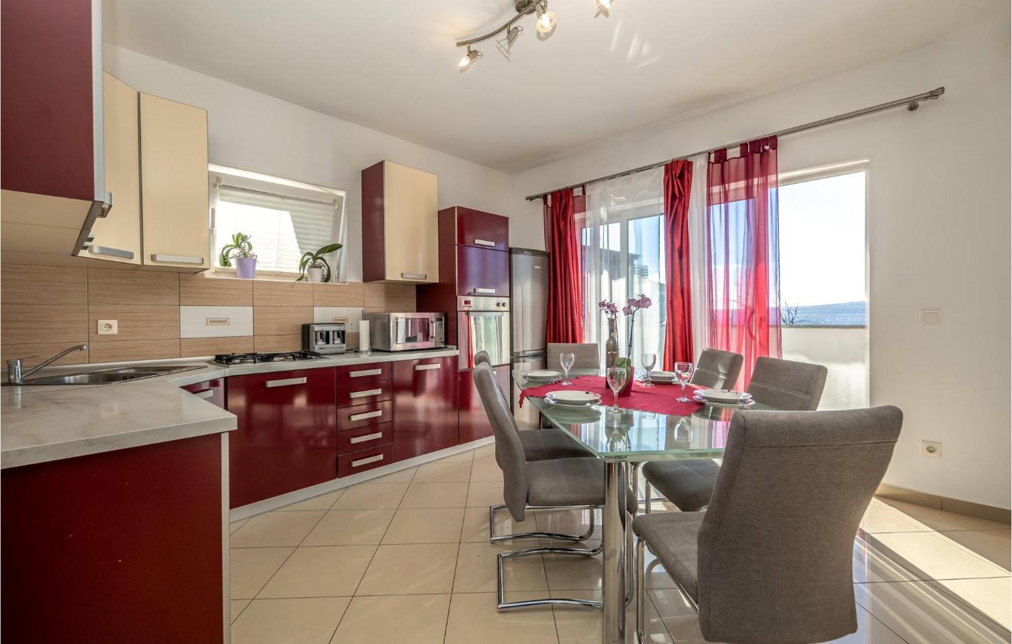 Nice Apartment In Crikvenica With House Sea View ภายนอก รูปภาพ