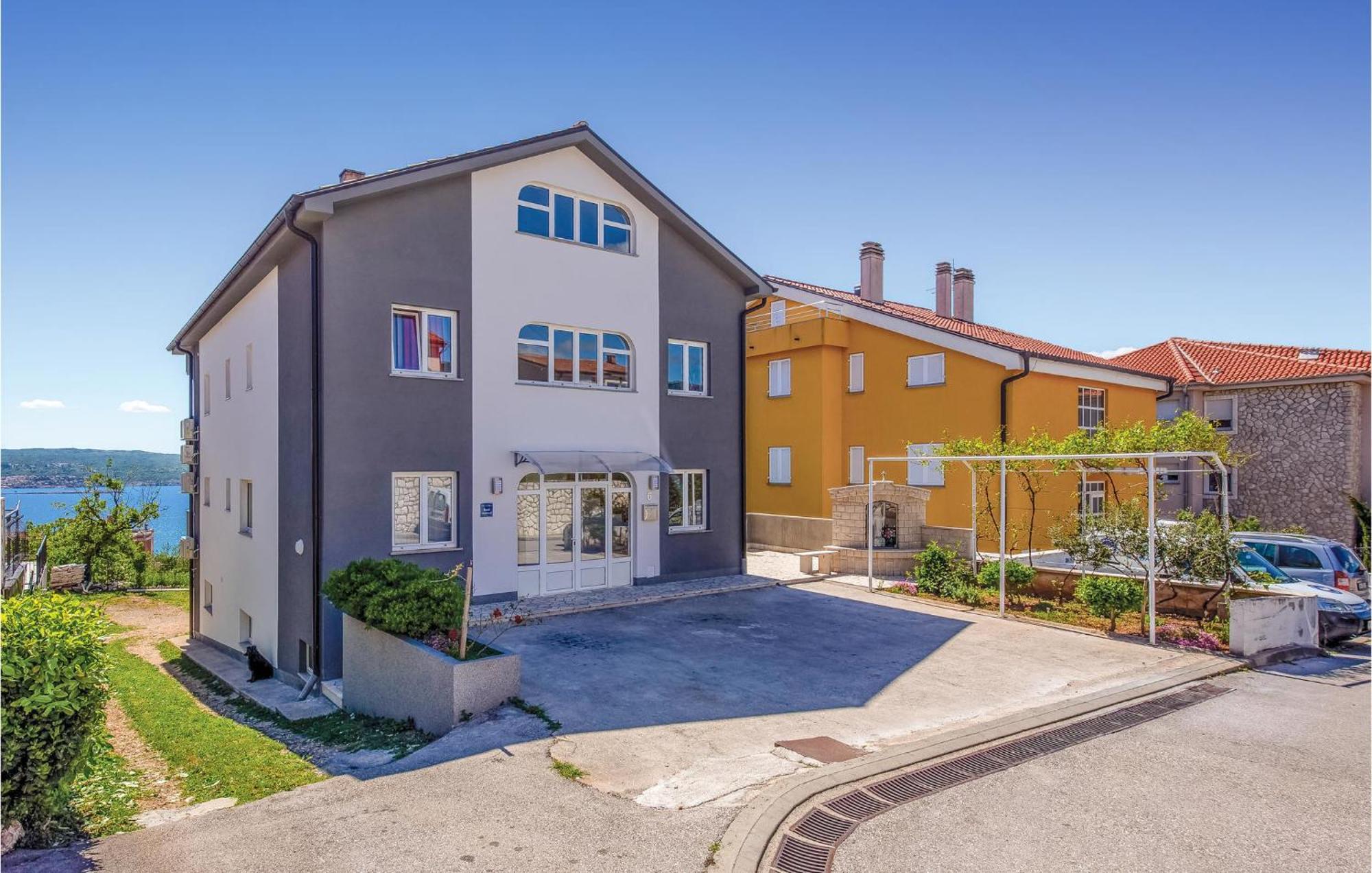 Nice Apartment In Crikvenica With House Sea View ภายนอก รูปภาพ
